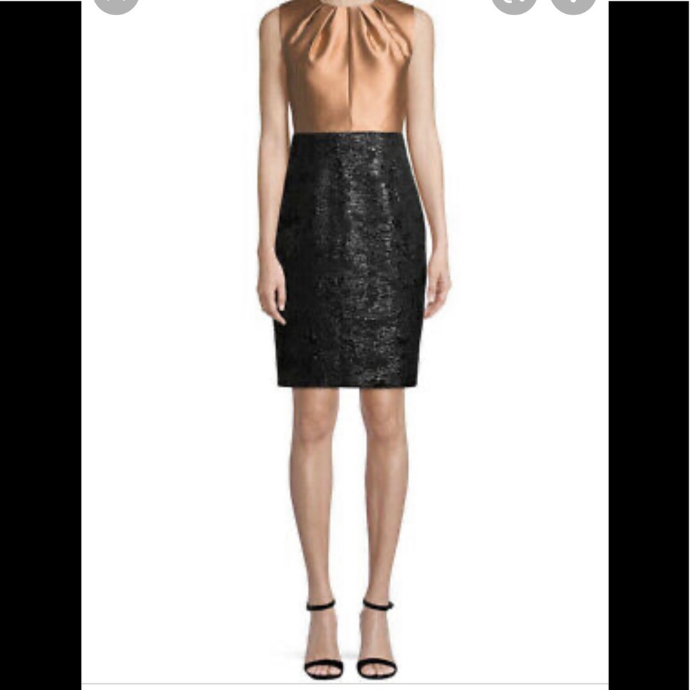 MaxMara steppa jacquard sheath dress